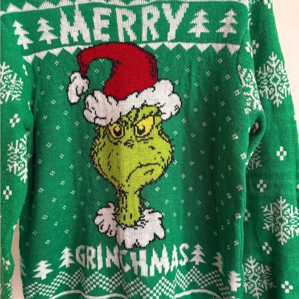 Dr Seuss Merry Grinchmas Sweater